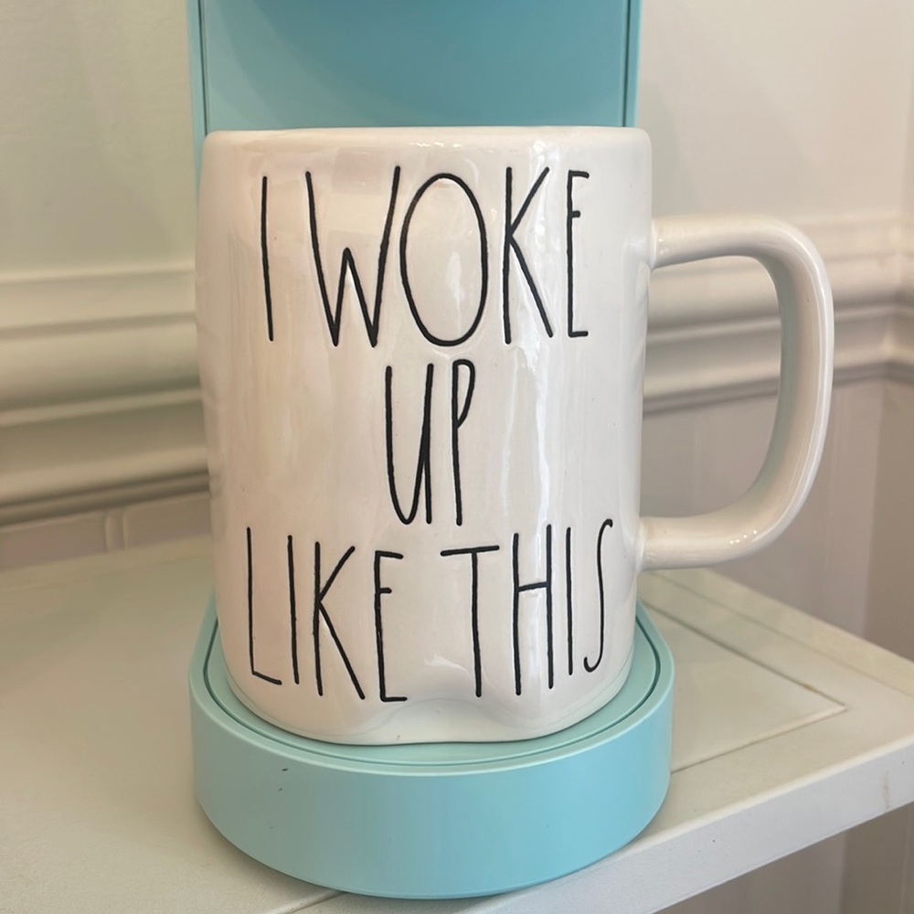 Rae Dunn I Woke Up Like This Ceramic Mug